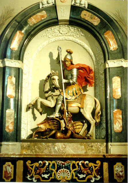 Altare con San Giorgio